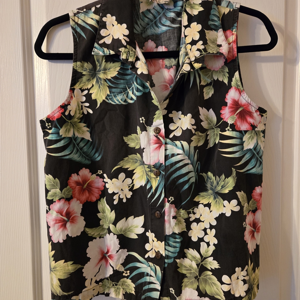 Vintage Hilo Hattie Hawaiian Shirt - L